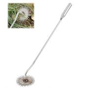 Fgbetcv Sunflower Weed Digger Tool Long Handle No Bend Root Remover Stick,Manganese Steel Forged Hand Weed Weed for Vegetable Gardening Backyard Farm (40cm)
