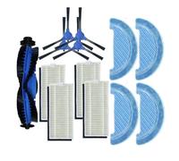 FGDIUCVN Compatible with Cecotec Conga 1090 1790 Titanium Ultra Vacuum Cleaner Replacement Main Brush Hepa Filter Mop Cloth Roller Brush Cover Parts(Color:Set25)