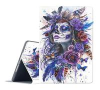 FGDRFGRW Case for 10.2-inch Kindle Scribe (2024/2022 Released),Adjustable Stand Auto Wake/Sleep Function Full Body Protection Cover - Day of The Dead Art