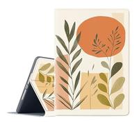 FGDRFGRW Case for 6.8" Kindle Paperwhite 11th Generation 2021 and Signature Edition,Adjustable Stand Auto Wake/Sleep Function Full Body Protection Cover - Abstract Plant Art