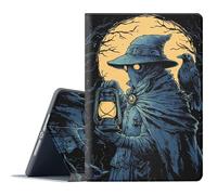 FGDRFGRW Case for 6.8" Kindle Paperwhite 11th Generation 2021 and Signature Edition,Adjustable Stand Auto Wake/Sleep Function Full Body Protection Cover - Mystic Wizard Lantern