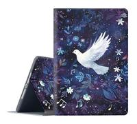 FGDRFGRW Case for 6" All-New Kindle 10th Generation 2019 Release,Adjustable Stand Auto Wake/Sleep Function Full Body Protection Cover - Peace Dove Starry Sky