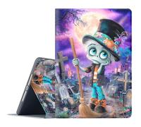FGDRFGRW Case for 6" All-New Kindle (11th Generation-2024/2022 Release),Adjustable Stand Auto Wake/Sleep Function Full Body Protection Cover - Halloween Zombie