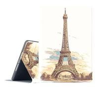 FGDRFGRW Case for All-New Amazon Fire HD 10/10 Plus Tablet (13th/11th,2023/2021 Release),Adjustable Stand Auto Wake/Sleep Function Full Body Protection Cover - Eiffel Tower