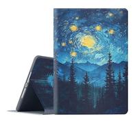 FGDRFGRW Case for All-New Amazon Fire HD 10/10 Plus Tablet (13th/11th Generation,2023/2021 Release),Adjustable Stand Auto Wake/Sleep Function Full Body Protection Cover - Van Gogh Starry Night