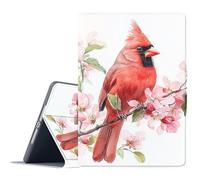 FGDRFGRW Case for iPad 10.5-Inch (iPad Air 3rd 2019/iPad Pro 2017),Adjustable Stand Auto Wake/Sleep Function Full Body Protection Cover - Cute Cardinal Bird