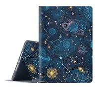 FGDRFGRW Case for iPad 11 inch (A16) 2025/ iPad 10th Generation 2022 (10.9 inch),Adjustable Stand Auto Wake/Sleep Function Full Body Protection Cover - Starry Sky Universe