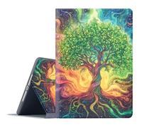 FGDRFGRW Case for iPad Pro 13 Inch 2025/2024 (8th/7th Generation,M5/M4),Adjustable Stand Auto Wake/Sleep Function Full Body Protection Cover - Fantasy Life Tree