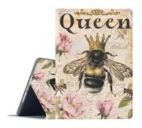 FGDRFGRW Case for iPad Pro 13 Inch 2025/2024 (8th/7th Generation,M5/M4),Adjustable Stand Auto Wake/Sleep Function Full Body Protection Cover - Queen Bee