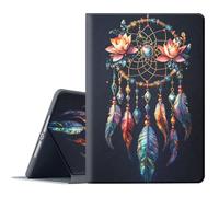 FGDRFGRW Case for Samsung Galaxy Tab A 10.1 2019 Model SM-T510/T515/T517,Adjustable Stand Auto Wake/Sleep Function Full Body Protection Cover - Dreamcatcher Lotus