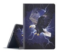 FGDRFGRW Case for Samsung Galaxy Tab A 8.0 2017 Model SM-T380/T385,Adjustable Stand Auto Wake/Sleep Function Full Body Protection Cover - American Eagle