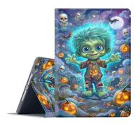 FGDRFGRW Case for Samsung Galaxy Tab A 8.4 2020 Model SM-T307,Adjustable Stand Auto Wake/Sleep Function Full Body Protection Cover - Halloween Frankenstein