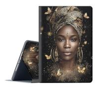FGDRFGRW Case for Samsung Galaxy Tab A7 Lite 8.7-Inch 2021 Model SM-T220/T225/T227,Adjustable Stand Auto Wake/Sleep Function Full Body Protection Cover - African Americans Women