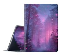 FGDRFGRW Case for Samsung Galaxy Tab A8 10.5-Inch 2022 Model SM-X200/X205/X207,Adjustable Stand Auto Wake/Sleep Function Full Body Protection Cover - Dream Forest Butterfly