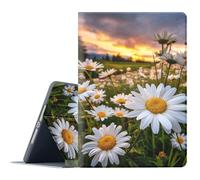 FGDRFGRW Case for Samsung Galaxy Tab S10 Ultra 2024/S9 Ultra 2023/S8 Ultra 2022 14.6 Inch,Adjustable Stand Auto Wake/Sleep Function Full Body Protection Cover - Daisy Field