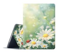 FGDRFGRW Case for Samsung Galaxy Tab S10 Ultra 2024/S9 Ultra 2023/S8 Ultra 2022 14.6 Inch,Adjustable Stand Auto Wake/Sleep Function Full Body Protection Cover - Daisy Ladybug