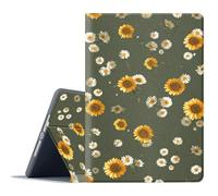 FGDRFGRW Case for Samsung Galaxy Tab S10 Ultra 2024/S9 Ultra 2023/S8 Ultra 2022 14.6 Inch,Adjustable Stand Auto Wake/Sleep Function Full Body Protection Cover - Sunflower Daisy