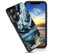 FGDRFGRW Designed for Apple iPhone 17 6.3" Case,Soft Frosted TPU Ultra Thin Cover,Shock-Absorption,Anti-Scratch Protective Case,Storm Cloud Mountain