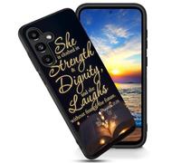 FGDRFGRW Designed for Galaxy S26 5G Case,Soft Frosted TPU Ultra Thin Cover,Shock-Absorption,Anti-Scratch Protective Case for Samsung Galaxy S26 5G 6.2",Bible Verses Proverbs 31:25