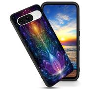 FGDRFGRW Designed for Google Pixel 9 Pro 6.3" Case,Soft Frosted TPU Ultra Thin Cover,Shock-Absorption,Anti-Scratch Protective Case,Chakra Lotus