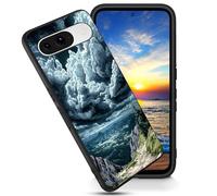 FGDRFGRW Designed for Google Pixel 9 Pro 6.3" Case,Soft Frosted TPU Ultra Thin Cover,Shock-Absorption,Anti-Scratch Protective Case,Storm Cloud Mountain