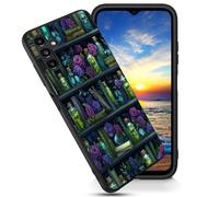 FGDRFGRW Designed for Samsung Galaxy A14 5G 6.6" Case,Soft Frosted TPU Ultra Thin Cover,Shock-Absorption,Anti-Scratch Protective Case,Magic Book Rose Skull