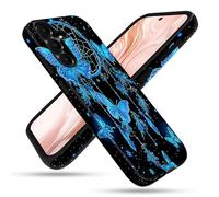 FGDRFGRW Designed for Samsung Galaxy A55 5G Case,2 Layer TPU+PC Cover,Shockproof Protective Cover - Dreamcatcher Butterfly