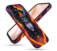 FGDRFGRW Designed for Samsung Galaxy S22 Plus Case,2 Layer TPU+PC Cover,Shockproof Protective Cover - Dark Witch