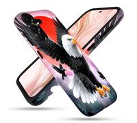 FGDRFGRW Designed for Samsung Galaxy S25 5G/S24 5G Case,2 Layer TPU+PC Cover,Shockproof Protective Cover - Eagle
