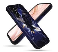 FGDRFGRW Designed for Samsung Galaxy S25 5G/S24 5G Case,2 Layer TPU+PC Cover,Shockproof Protective Cover - Eagle Lightning