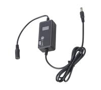 FGDTREE 12V Variable Speed Controller with Temperature Display 5.5x2.1mm Male to Female Motor Controller for Cooling Fan Adjustable Regulator for Blower Fan