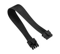 FGDTREE 12VHPWR to 8Pin PCIe Cable 60cm Flexible Flat Wire Stable Graphics Card Power Supply Black or White Visuals Card Power Cord