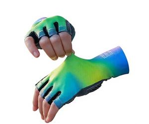 FGDTREE 2Pcs Half Finger Biking Gloves Moutain Bike Glove Antislip Shock-Absorb Padded Breathable Bicycles Gloves for Men Women Cycling Bike Half Finger Biking Glove Mountain Bikes