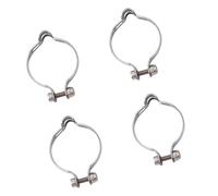 FGDTREE 4Pack Durability Bike Cable Holder Brake Shifters Line Clamps Rusts Proof Bicycles Cable Guide Clip Bike Accessory Guide Adapter Brake Hose Clamps