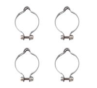 FGDTREE 4Pack Durability Bike Cable Holder Brake Shifters Line Clamps Rusts Proof Bicycles Cable Guide Clip Bike Accessory Guide Adapter Brake Hose Clamps