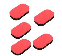 FGDTREE 5pack Heavy Type Rubber Plate Cleaning Sponges Table Tennis Cleaning Brush for Sports Equipment Care Durability Pingpong Bat Cleaning Sponge