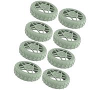 FGDTREE 8pcs Silicone Wheel Covers Luggage Wheel Protectors Accessories Provide Scratch Resistance for Business Travelers Soft Silicone Luggage Guard