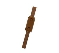 FGDTREE Adjustable Elastic Pen Holder Single Slot Design Leather Cover for Writing Tools Business Student Essential Pen Case