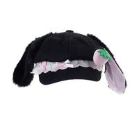 FGDTREE Anime Rabbits Ears Peaked Hat Comfortable Cotton Octagonal Hat for Spring Autumn Outfit and Cosplay Event Costume Props Anime Peaked
