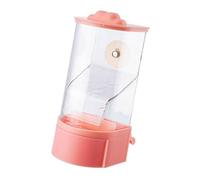 FGDTREE Automatic Not Mess Bird Feeder Clear Parrots Food Holder Container for Cage Reducing Waste for Small