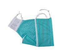FGDTREE Bathing Restraint Bag for Owners, Breathable Mesh Grooming Helper with Drawstring Opening and Washable Design Shower Bag Pet Grooming Pouch Mesh Handling Wash Pouch Drawcord Pet Wash Helper