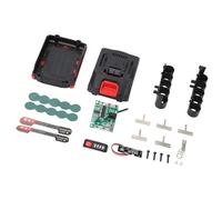 FGDTREE Battery Pack Shell with Power Display Battery Case with Security Suitable for 18V 20V Platform Tools ABS Construction Shell Set