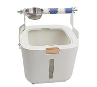 FGDTREE Bird Toilet Stand Removable Bucket Easy Potty Training Climbing Perch Stand for Small to Large Parrots