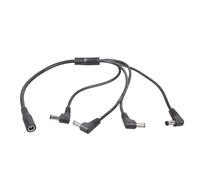 FGDTREE DC5521 Y Splitter Power Cable 5.5x2.1mm Female to 2/3/4 Male Extension Cord for CCTV LED Light 40CM CCTV Power Cable