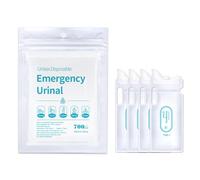 FGDTREE Disposable Bags Portable Pee Bags 4 Pack 700ML Travel Urinal Large Capacity for Travel Vomit Disposable Vomit Kids for Car