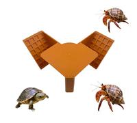 FGDTREE Environmental Scenery Ascending Structure for Anchorite Shrimp and Turtle ABS Safe Habitat Cistern Addition Deck Small Pet Shelter Cave