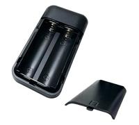 FGDTREE NonWeldable 18650 Powerbank Case with Push Open Lid Holds 2 Batteries Compact Shell for Portable Charging Power Institution Set