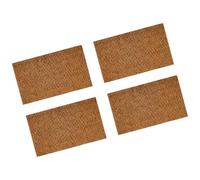 FGDTREE Pack Of 4 Natural Coconuts Fiber Reptiles Carpet for Tortoises and Lizards Terrariums Bedding Mat