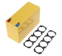 FGDTREE Portable ABS Battery Case with 32650/32700 Four Link Bracket Stable & Designs Battery Enclosure ABS Case