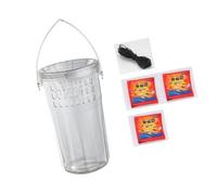 FGDTREE Portable Fish Bottle Fishing Lures Cage for Family Fun At Camping Lakes or Rivers Catching Tiny Water Creatures Educational Fishing Toy
